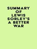 Summary of Lewis Sorley's A Better War