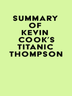 Summary of Kevin Cook's Titanic Thompson