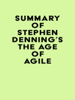 Summary of Stephen Denning's The Age of Agile