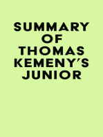 Summary of Thomas Kemeny's Junior