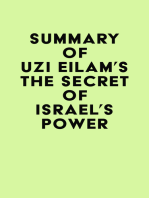 Summary of Uzi Eilam's The secret of Israel’s Power