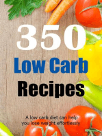 350 Low Carb Recipes