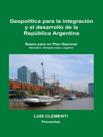 Geopolí­tica para la integración y el desarrollo de la República Argentina