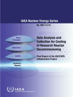 Data Analysis and Collection for Costing of Research Reactor Decommissioning: Final Report of the DACCORD Collaborative Project