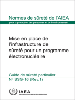 Mise en place de l’infrastructure de sûreté pour un programme électronucléaire: Guide de sûreté particulier