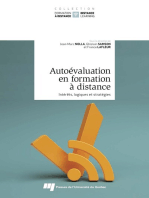 Autoévaluation en formation à distance: Intérêts, logiques et stratégies