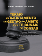 Termo de Ajustamento de Gestão no âmbito dos Tribunais de Contas