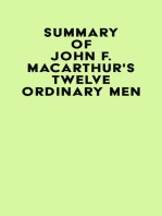 Summary of John F. MacArthur's Twelve Ordinary Men