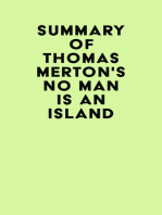 Summary of Thomas Merton's No Man Is an Island