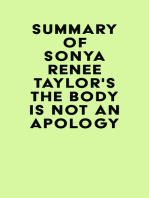 Summary of Sonya Renee Taylor's The Body Is Not an Apology
