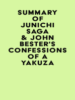Summary of Junichi Saga & John Bester's Confessions of a Yakuza