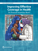 Improving Effective Coverage in Health