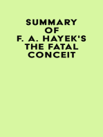 Summary of F. A. Hayek's The Fatal Conceit