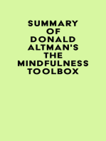 Summary of Donald Altman's The Mindfulness Toolbox