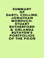 Summary of Daryl Collins, Jonathan Morduch, Stuart Rutherford & Orlanda Ruthven's Portfolios of the Poor