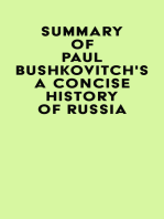 Summary of Paul Bushkovitch's A Concise History of Russia