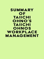 Summary of Taiichi Ohno's Taiichi Ohnos Workplace Management