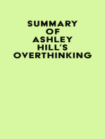 Summary of Ashley Hill's Overthinking
