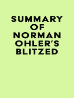 Summary of Norman Ohler's Blitzed