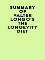 Summary of Valter Longo's The Longevity Diet