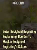 Beter Besigheid Begroting Beplanning