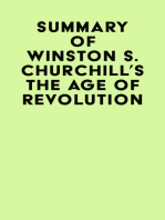 Summary of Winston S. Churchill's The Age of Revolution