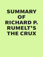 Summary of Richard P. Rumelt's The Crux