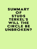 Summary of Studs Terkel's Will the Circle Be Unbroken?