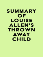 Summary of Louise Allen's Thrown Away Child