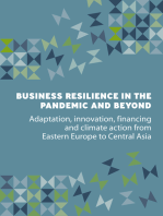 Business Resilience in the Pandemic and Beyond: Adaptation, innovation, financing and climate action from Eastern Europe to Central Asia