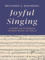 Joyful Singing: A Story of Lutheran Sacred Music in Texas