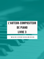 L'auteur-compositeur de piano - Livre 3: L'auteur-compositeur de piano, #3