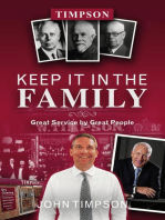 Keep It in the Family: Great Service by Great People