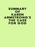 Summary of Karen Armstrong's The Case for God