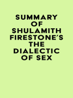 Summary of Shulamith Firestone's The Dialectic of Sex