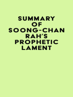 Summary of Soong-Chan Rah's Prophetic Lament