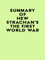 Summary of Hew Strachan's The First World War