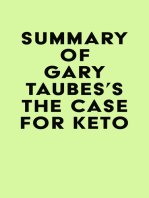 Summary of Gary Taubes's The Case for Keto