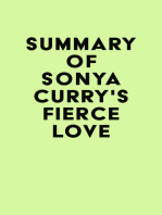 Summary of Sonya Curry's Fierce Love