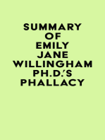 Summary of Emily Jane Willingham Ph.D.'s Phallacy