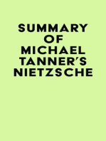 Summary of Michael Tanner's Nietzsche