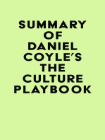 Summary of Daniel Coyle's The Culture Playbook