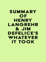 Summary of Henry Langrehr & Jim DeFelice's Whatever It Took