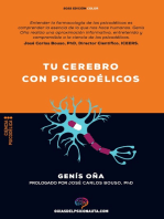 Tu cerebro con psicodélicos: ¿Cómo funcionan los psicodélicos? Farmacología y neurociencia de la psilocibina, DMT, LSD, MDMA, mescalina.