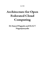 Architecture for Open Federated Cloud Computing: 1, #4