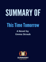 Summary of This Time Tomorrow: A Novel by Emma Straub