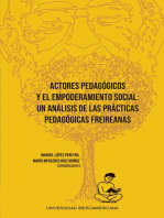 <![CDATA[Actores pedagógicos y el empoderamiento social]]>: <![CDATA[Un análisis de las prácticas pedagógicas freireanas]]>