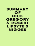 Summary of Dick Gregory & Robert Lipsyte's Nigger