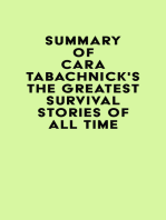 Summary of Cara Tabachnick's The Greatest Survival Stories of All Time