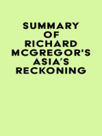 Summary of Richard McGregor's Asia's Reckoning